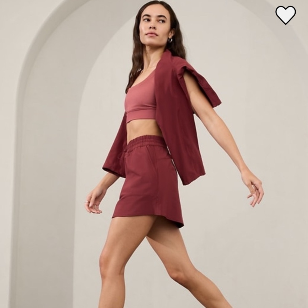 NWT Athleta Dawn High Rise 15” Skirt Redwood Sz XS Active Summer Travel Pockets - Picture 4 of 14